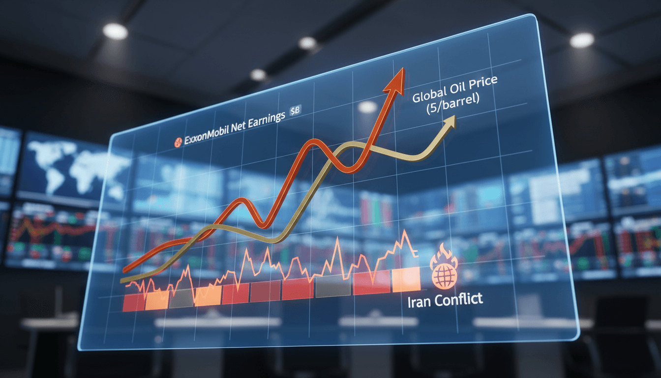 ExxonMobil's earnings surge linked to rising oil prices amid Iran conflict