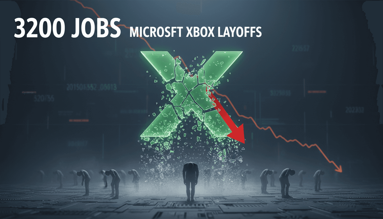 Microsoft Xbox division layoffs announcement and impact analysis