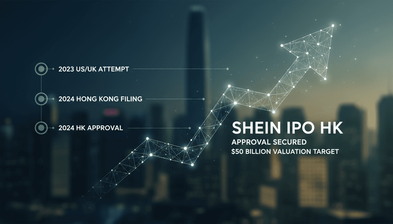 Shein secures approval for Hong Kong IPO aiming for $50 billion valuation