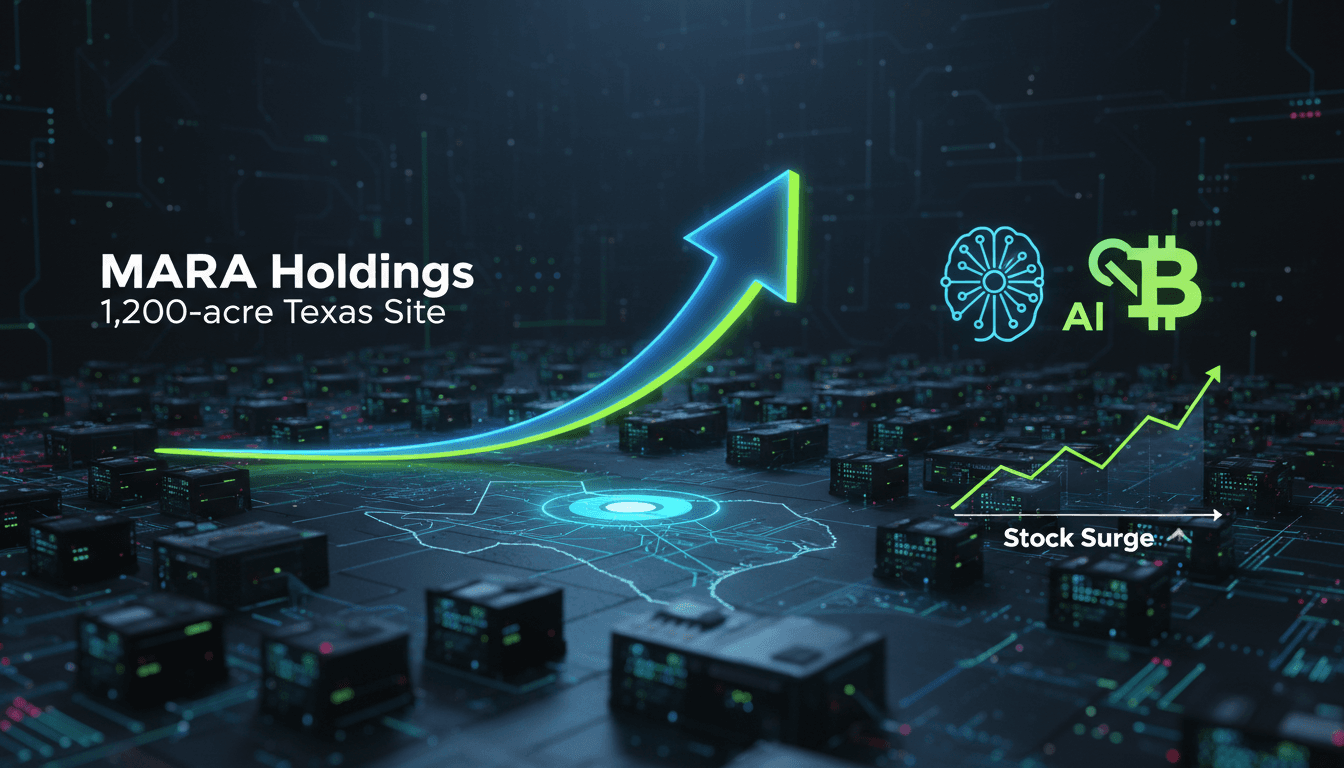 MARA Holdings acquires 1,200-acre site in Texas for AI and bitcoin mining expansion