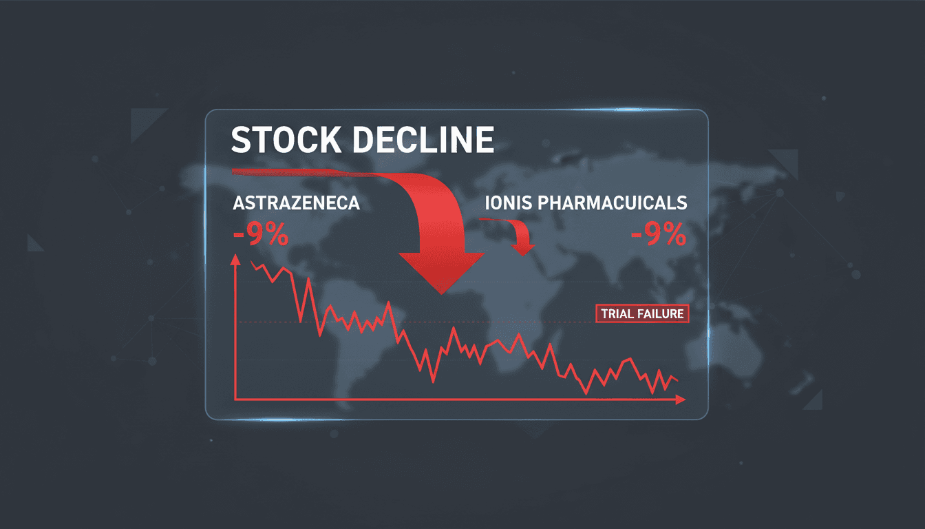 AstraZeneca and Ionis Pharmaceuticals stock performance analysis after Wainua trial failure.