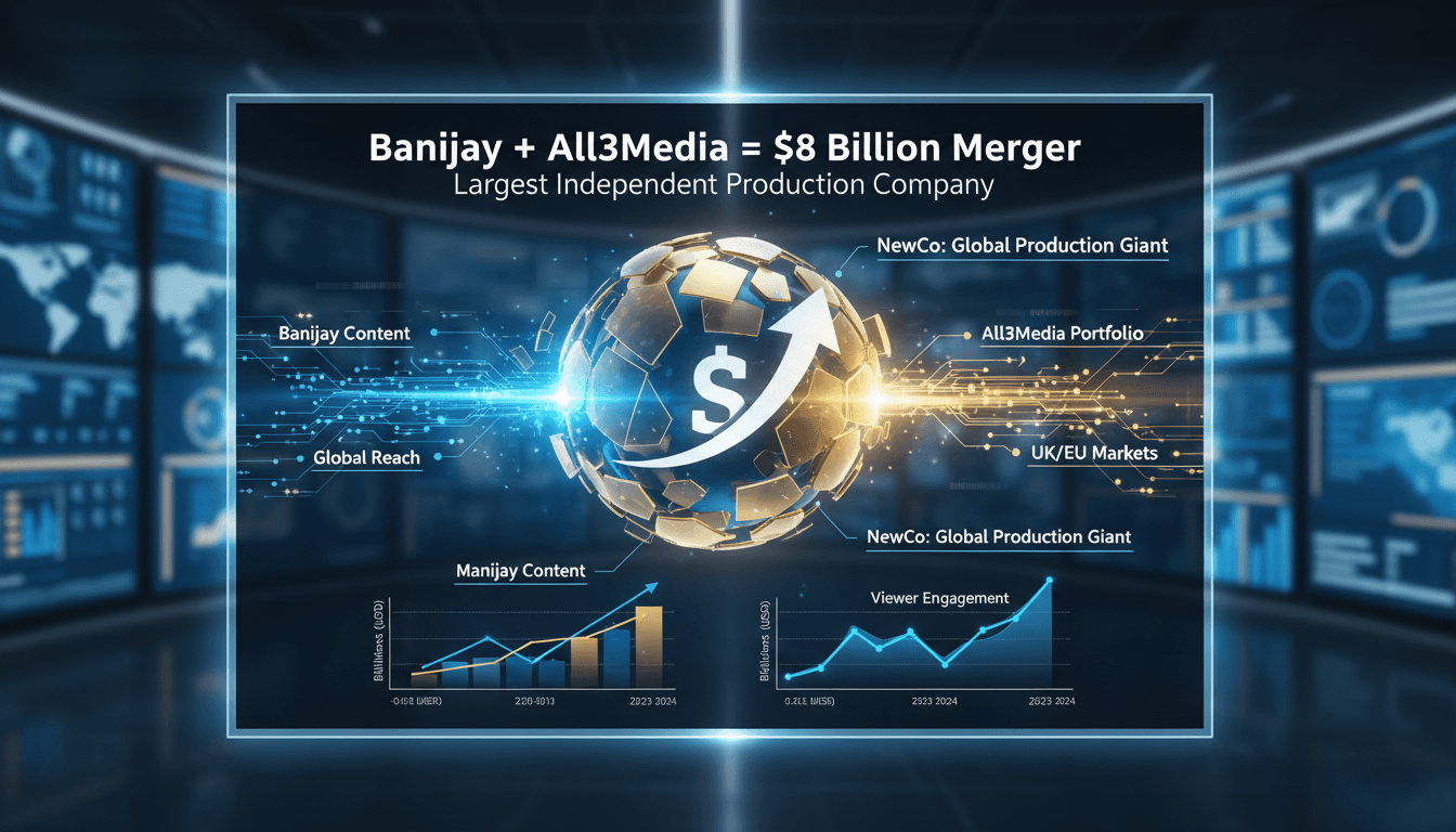 Banijay Entertainment and All3Media complete $8 billion merger to form largest independent production company