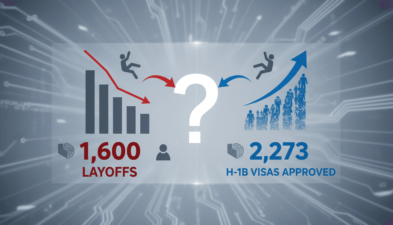 Microsoft Xbox layoffs and H-1B visa approvals impact analysis