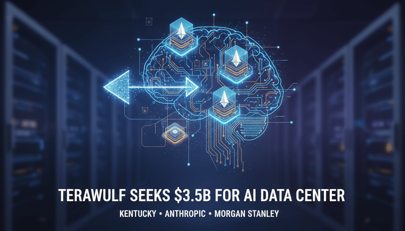 TeraWulf data center construction concept in Kentucky