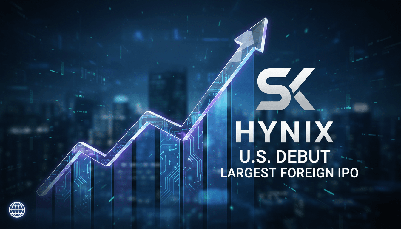 SK Hynix's American Depositary Receipts launch event