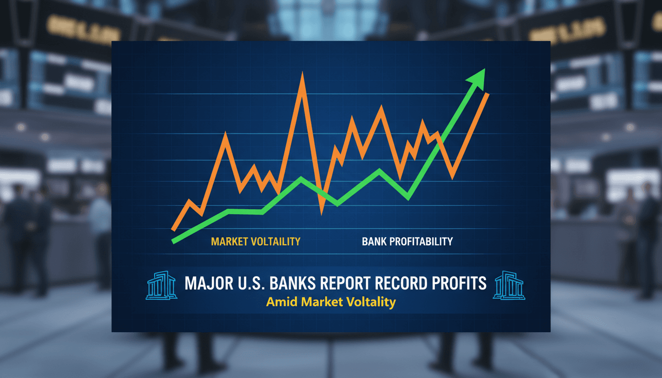 A financial analyst reviewing market trends and bank performance data.