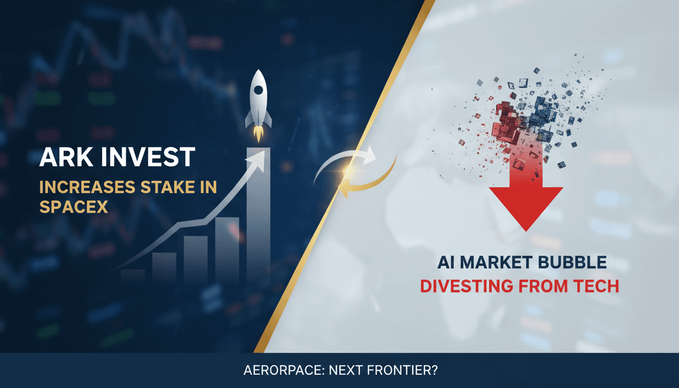 ARK Invest's strategic investment in SpaceX amidst market volatility