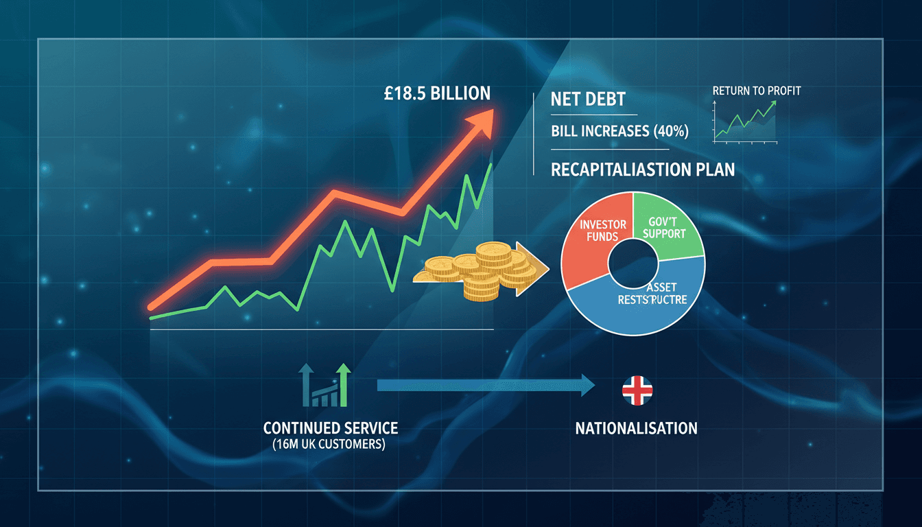 Thames Water's financial challenges and recapitalisation efforts