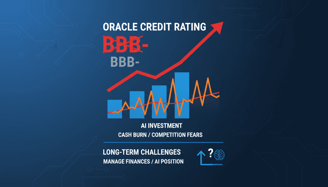 Oracle's credit rating downgrade and AI investment analysis