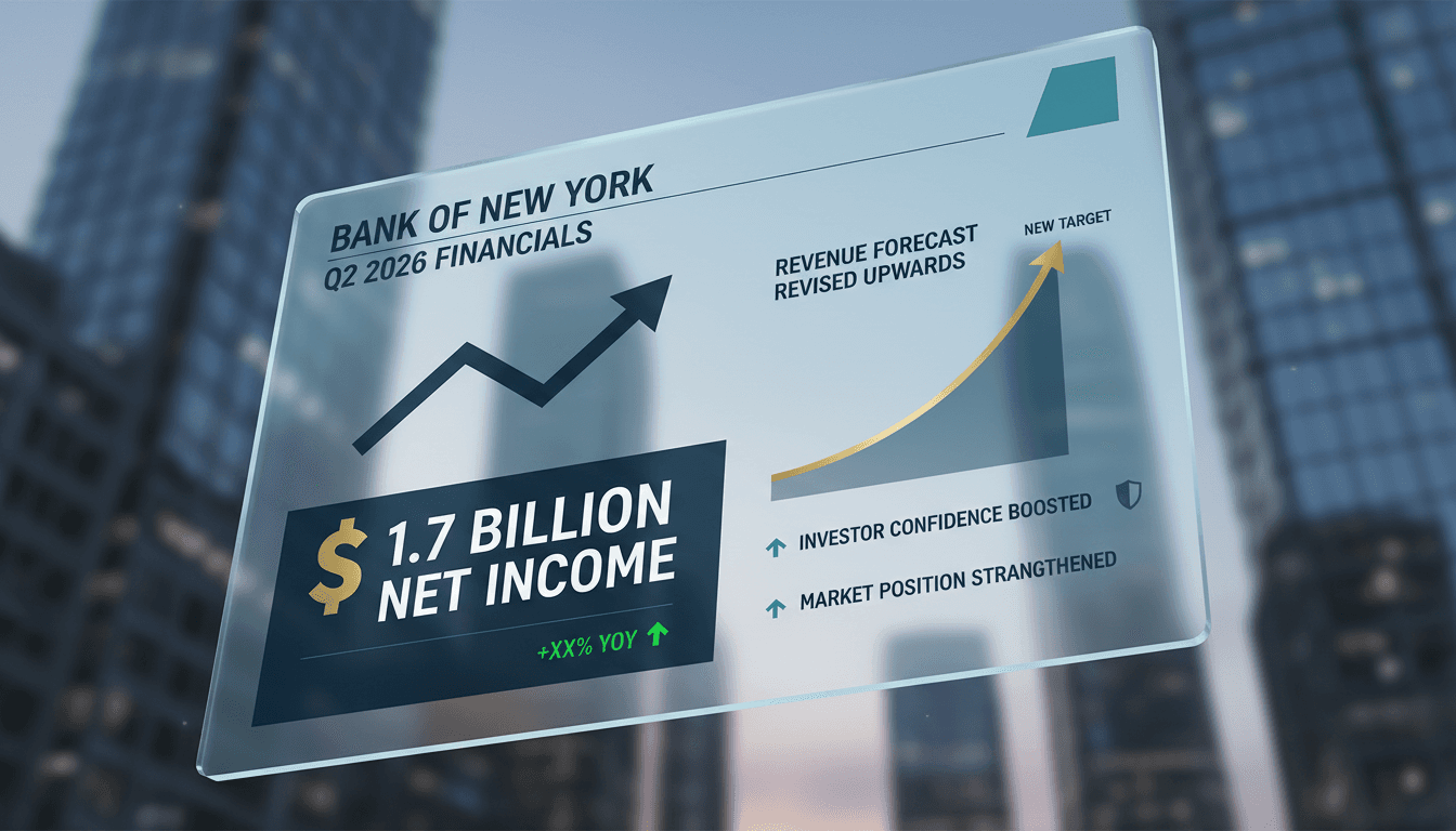 Bank of New York financial report for Q2 2026