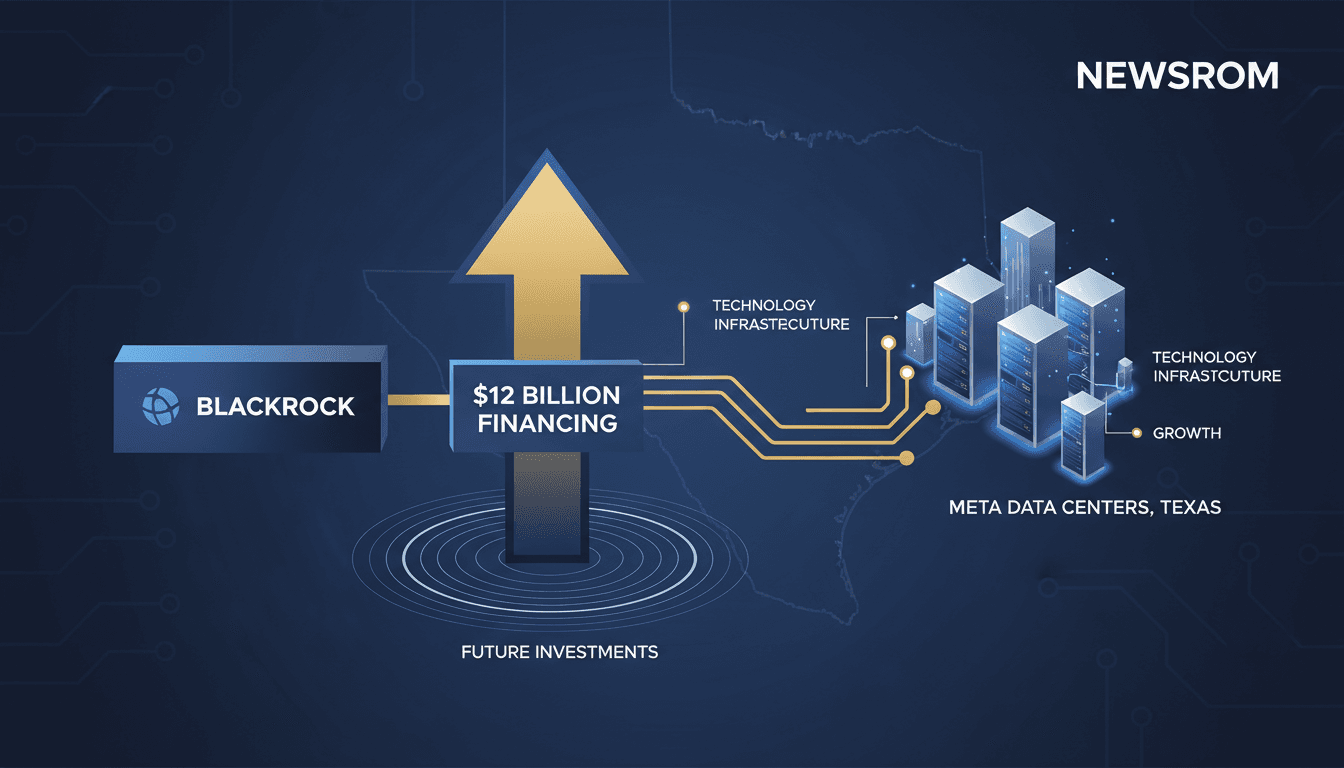 BlackRock financing Meta's data centers in Texas