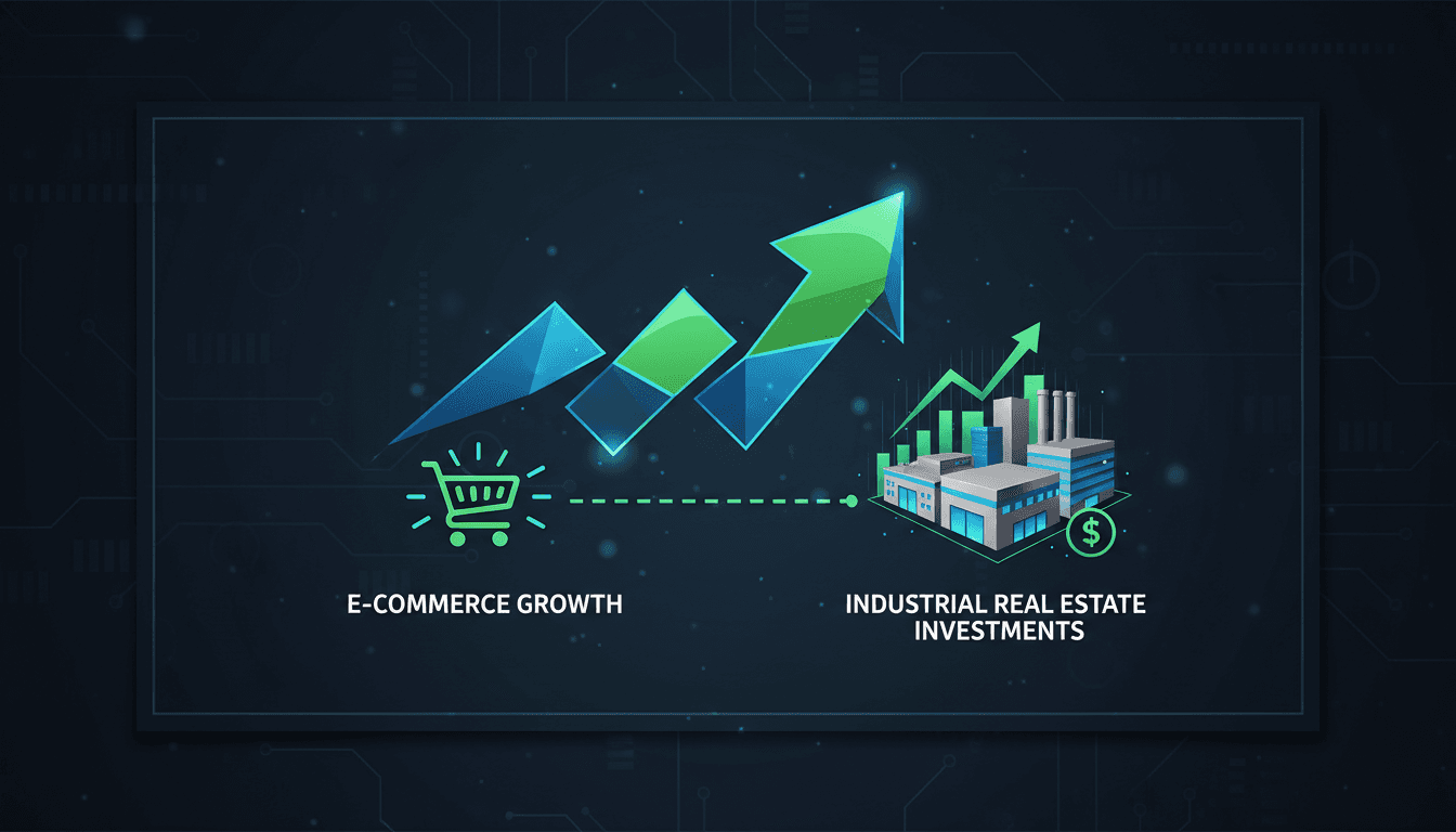 Brookfield and CPP Investments logo with industrial warehouse background