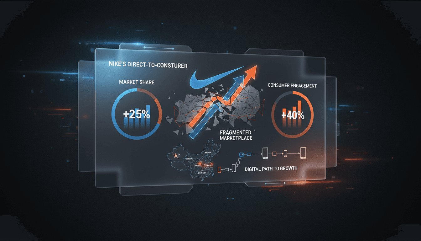 Nike's strategic shift in online sales in China