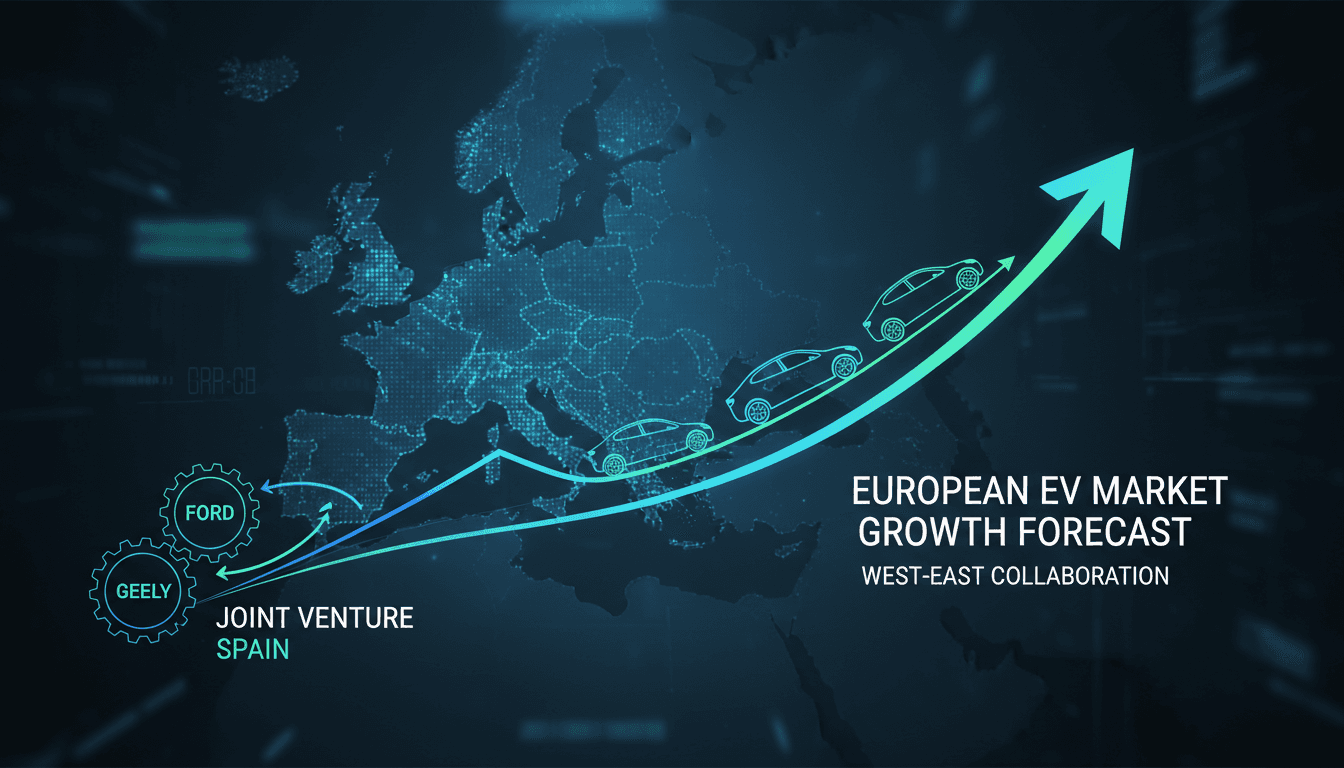 Ford and Geely collaboration for electric vehicle production in Spain
