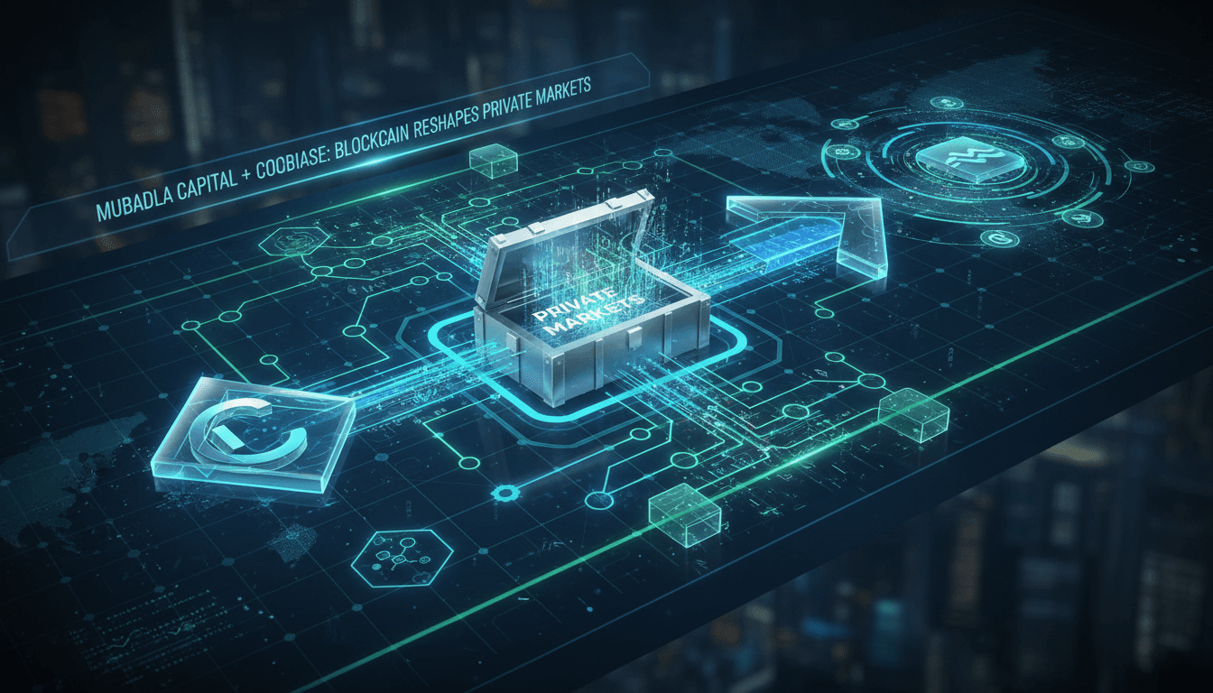 Mubadala Capital and Coinbase partnership for blockchain fund