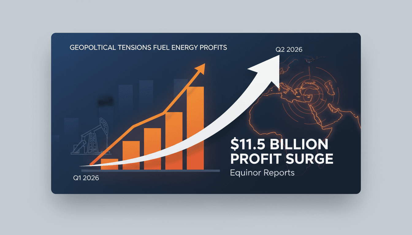 Equinor's financial growth amid geopolitical tensions in the Middle East
