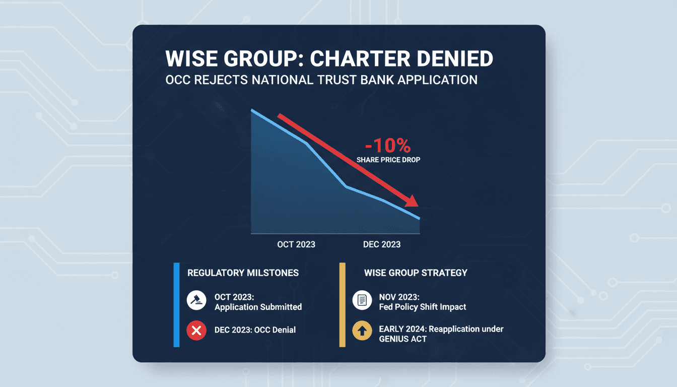 Wise Group's logo with a backdrop of financial charts and regulatory symbols.