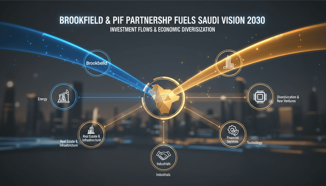 Brookfield's private equity fund launch with Saudi Arabia's PIF