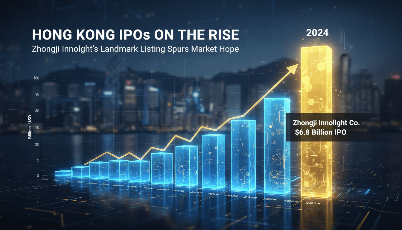 Zhongji Innolight's IPO event in Hong Kong