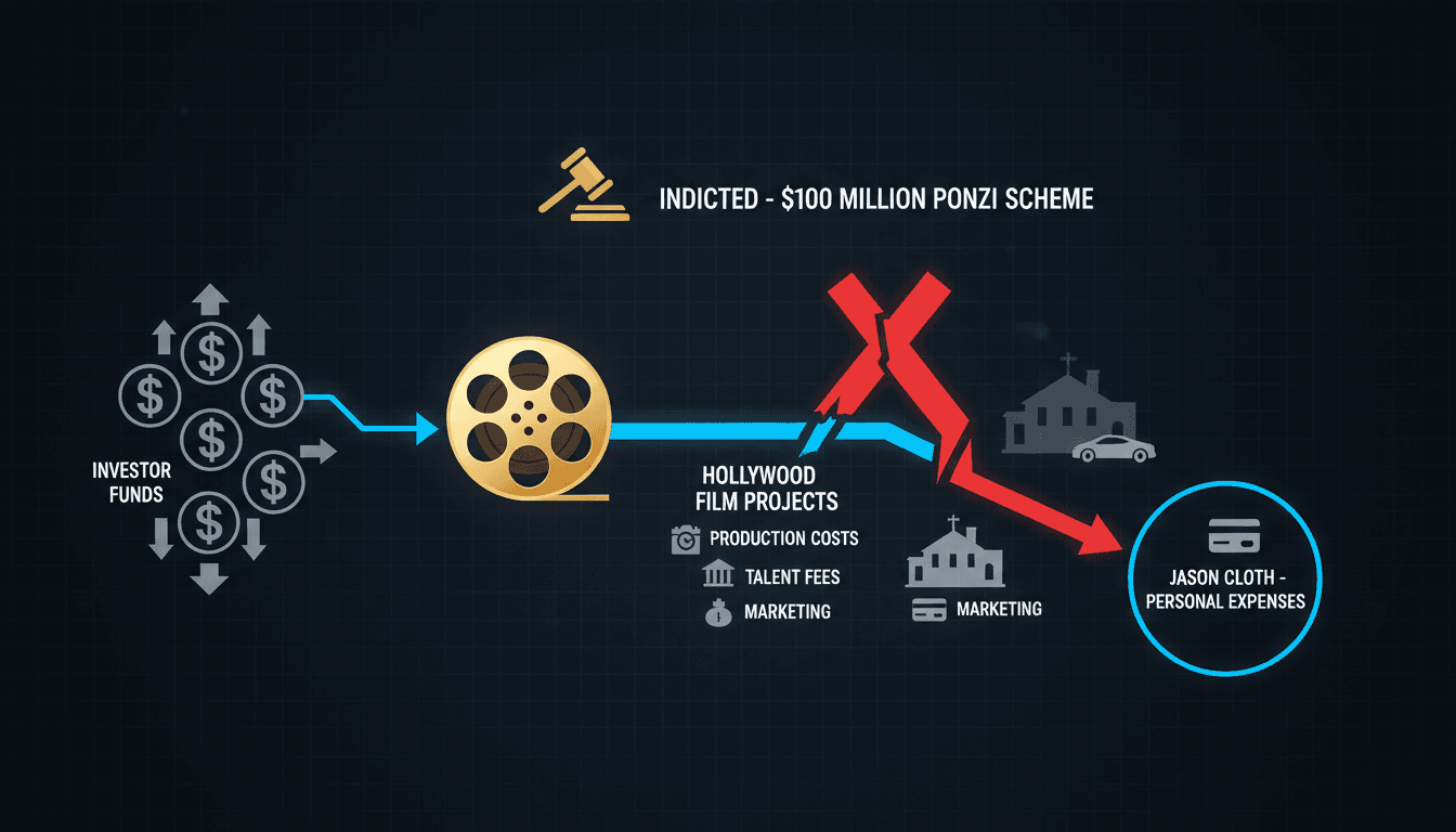 Jason Cloth, film financier indicted for wire fraud