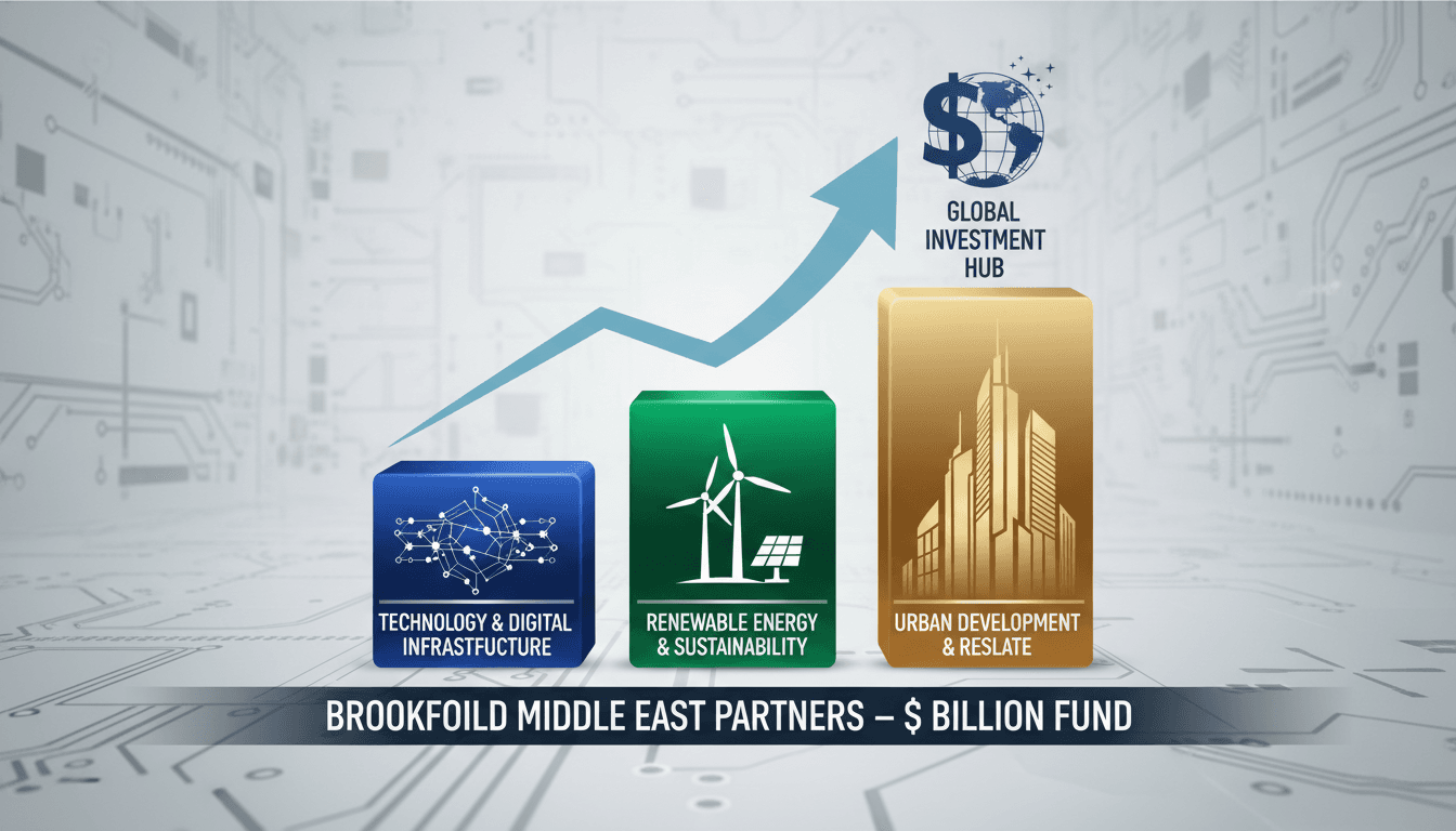 Brookfield's new private equity fund announcement with Saudi Arabia's PIF