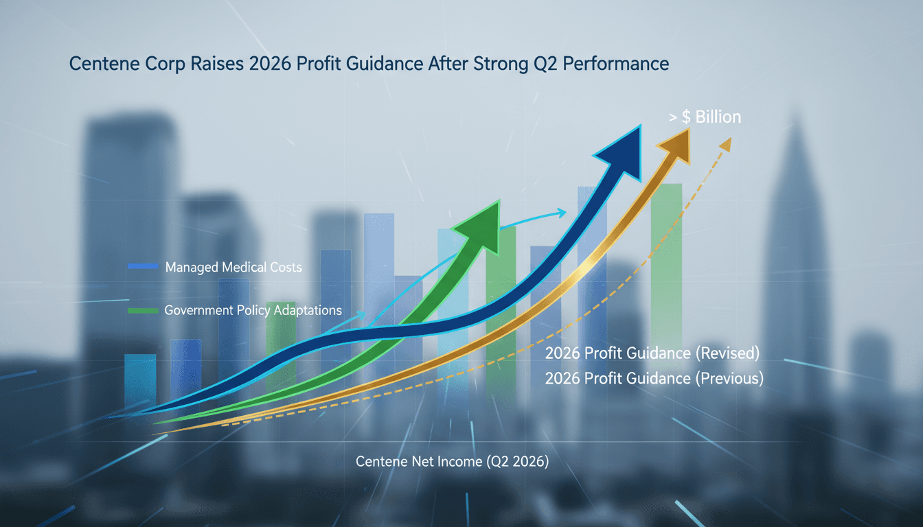 Centene Corp raises 2026 profit guidance after strong Q2 performance