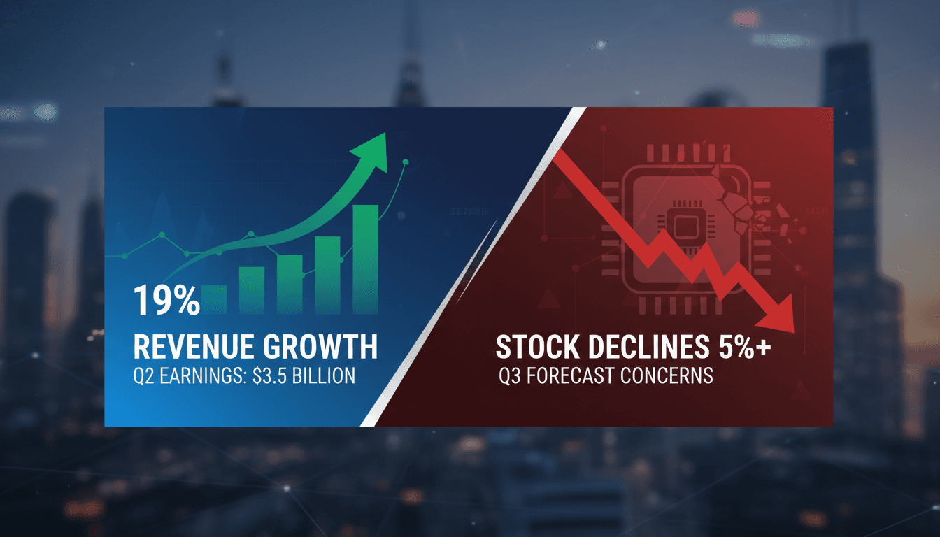 NXP Semiconductors Reports Strong Q2 Earnings but Stock Declines on Weak Q3 Forecast