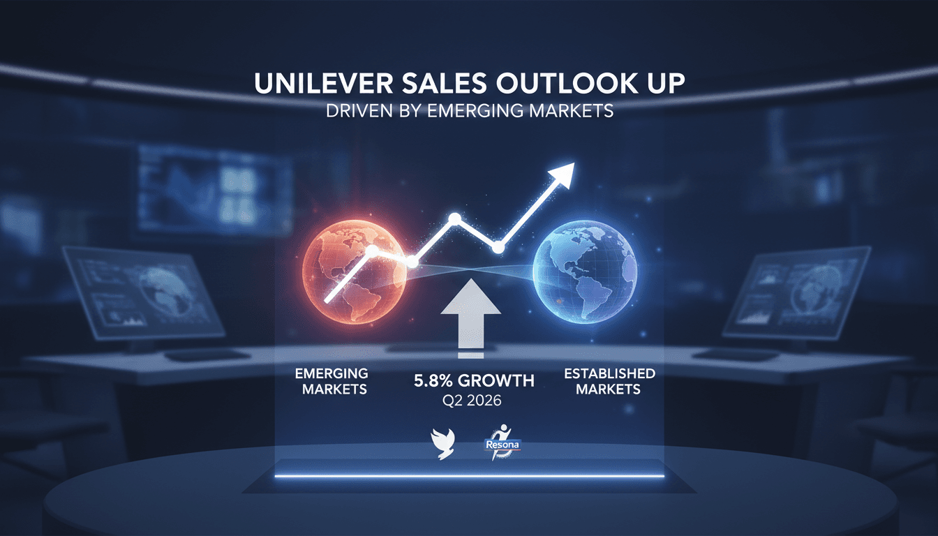 Unilever raises sales outlook after strong Q2 growth driven by emerging markets