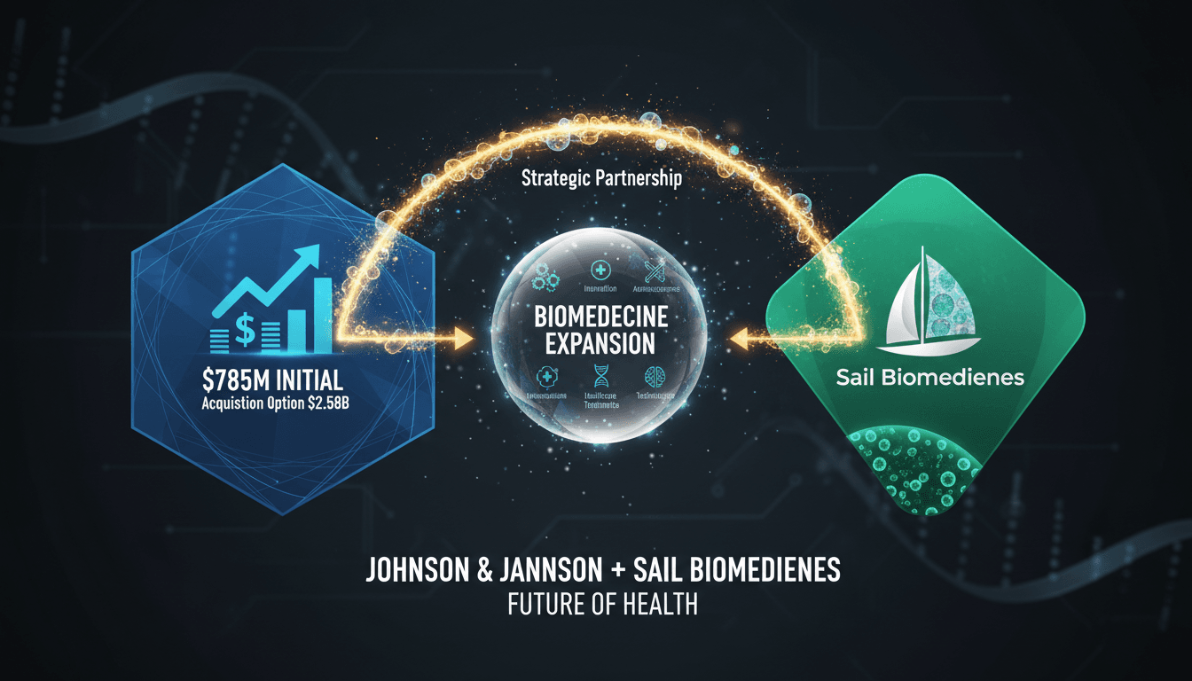 Johnson & Johnson and Sail Biomedicines partnership announcement