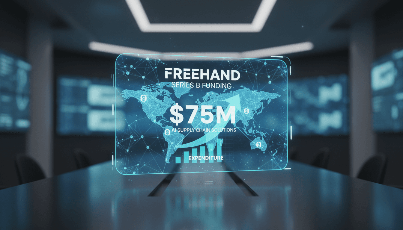 Freehand secures $75 million in Series B funding for AI supply chain solutions
