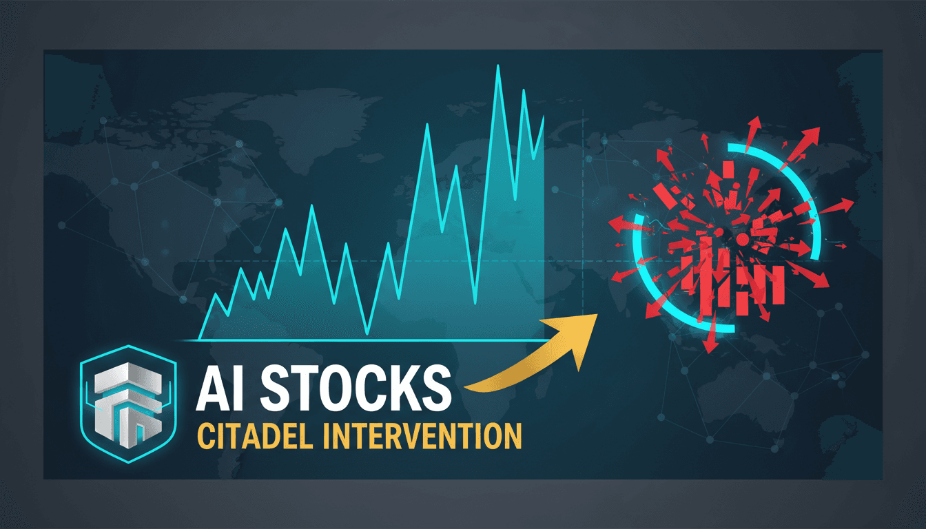 Citadel's intervention in AI hedge fund Situational Awareness during market volatility.