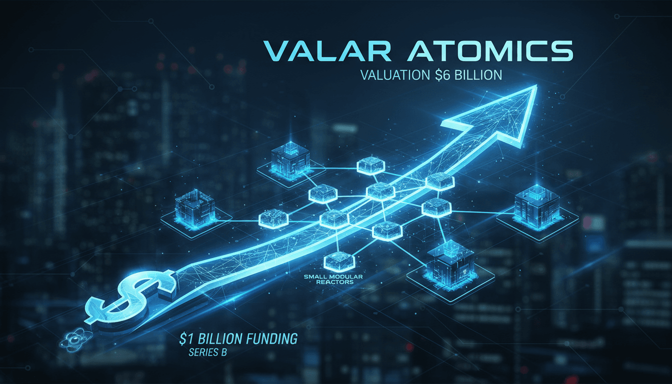 Valar Atomics funding announcement and nuclear reactor development