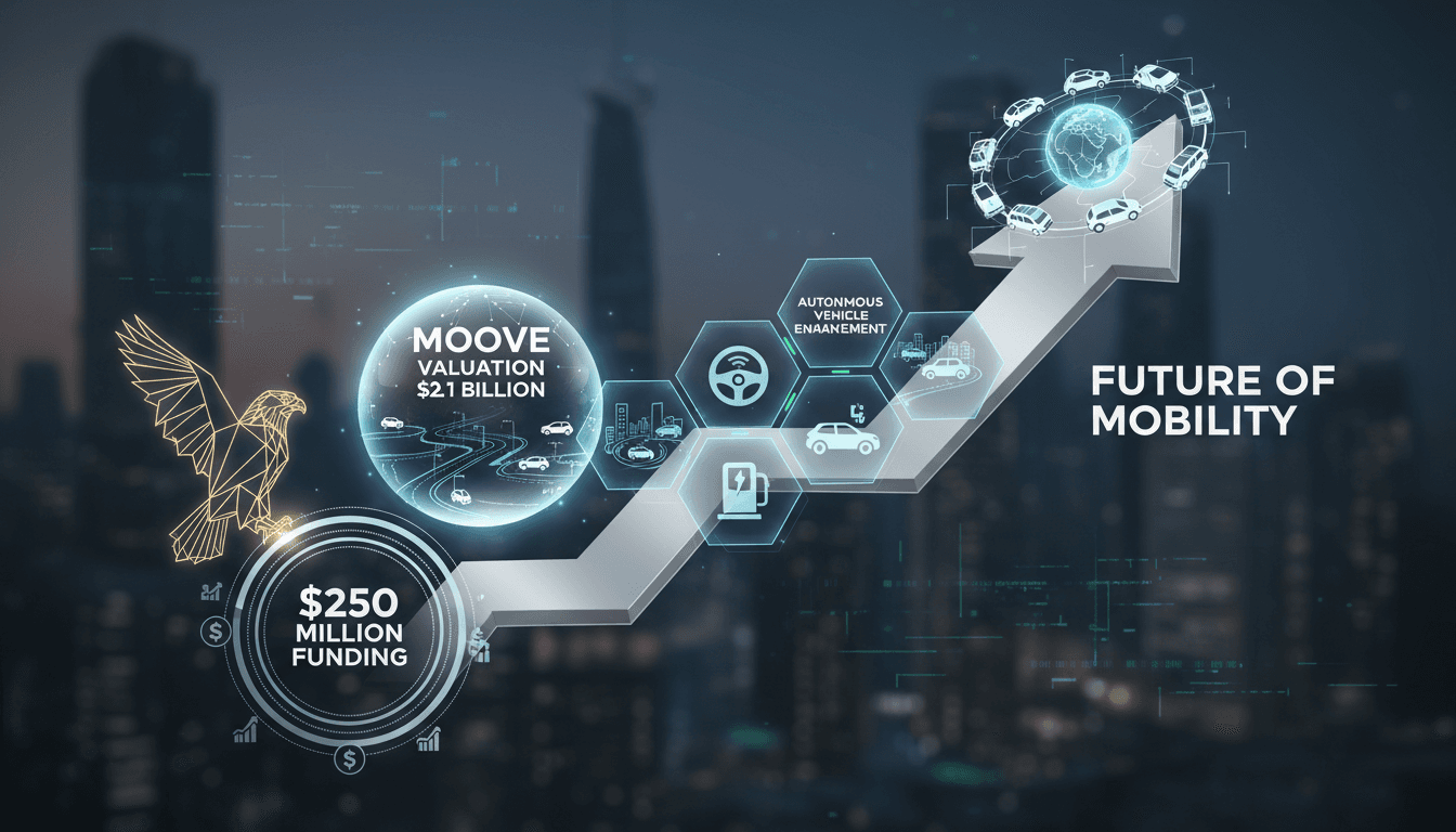 Moove's funding announcement and future plans in autonomous vehicle services