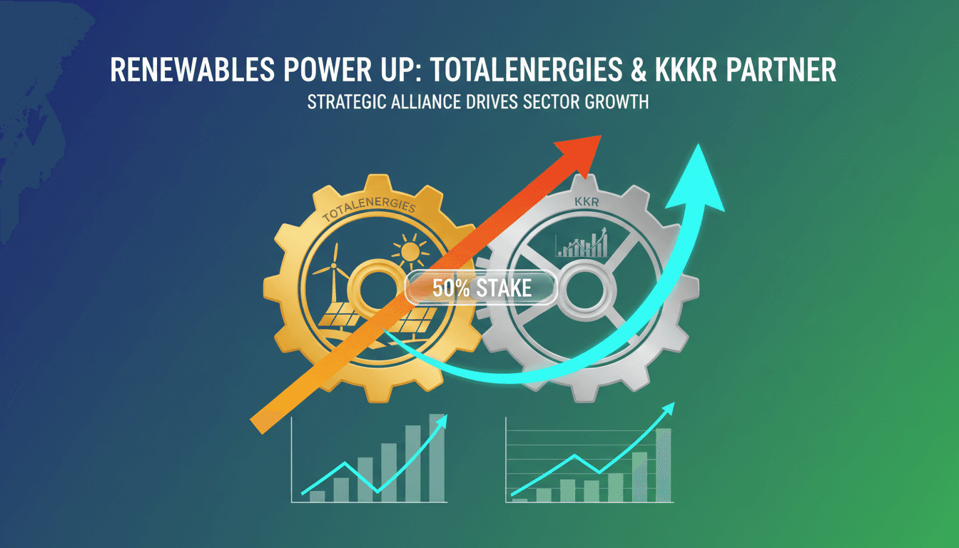 TotalEnergies and KKR partnership in renewable energy assets
