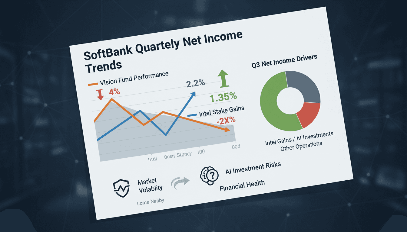 SoftBank's financial performance analysis with Intel stake impact