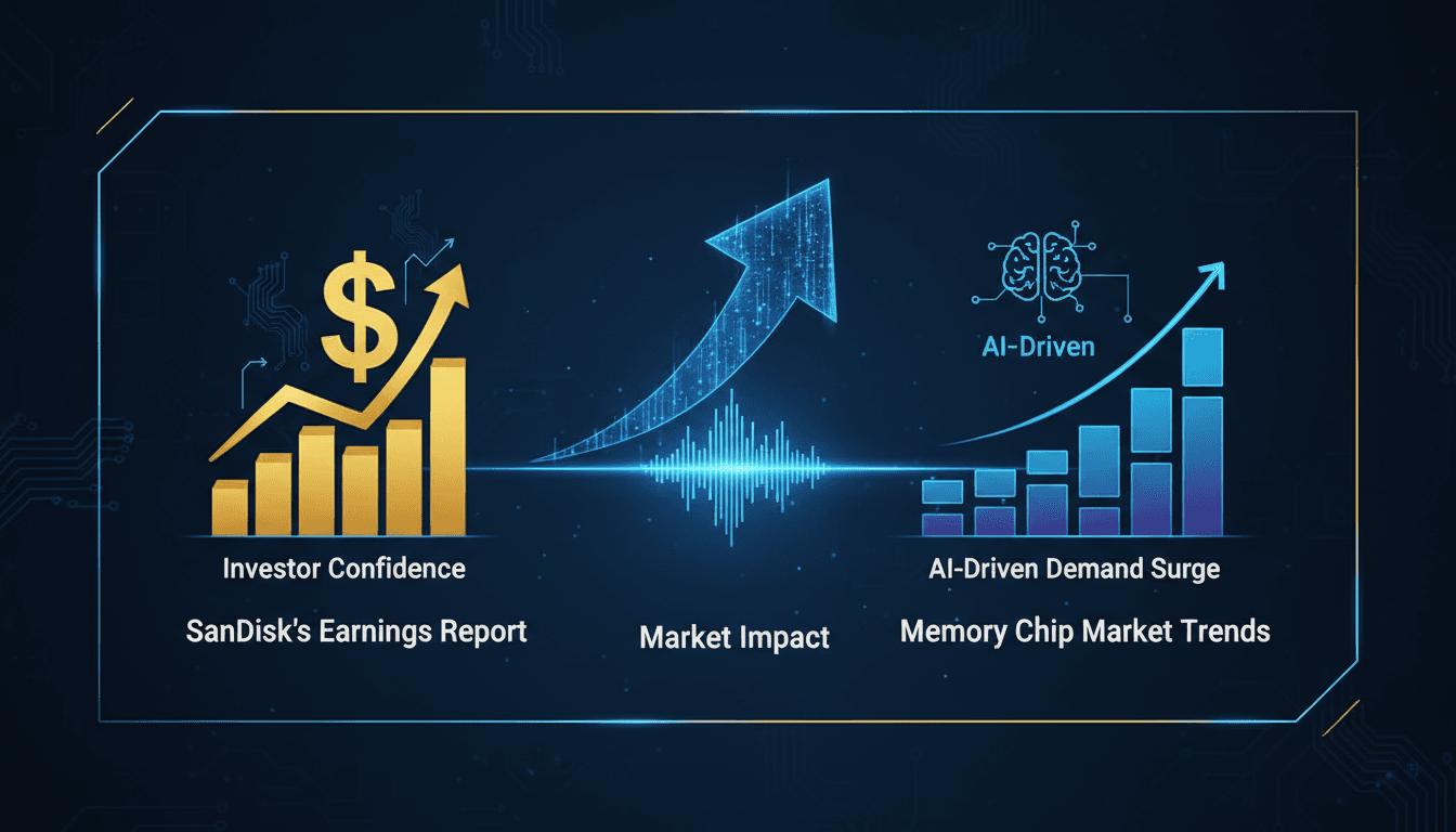 SanDisk earnings report impact on memory chip market dynamics