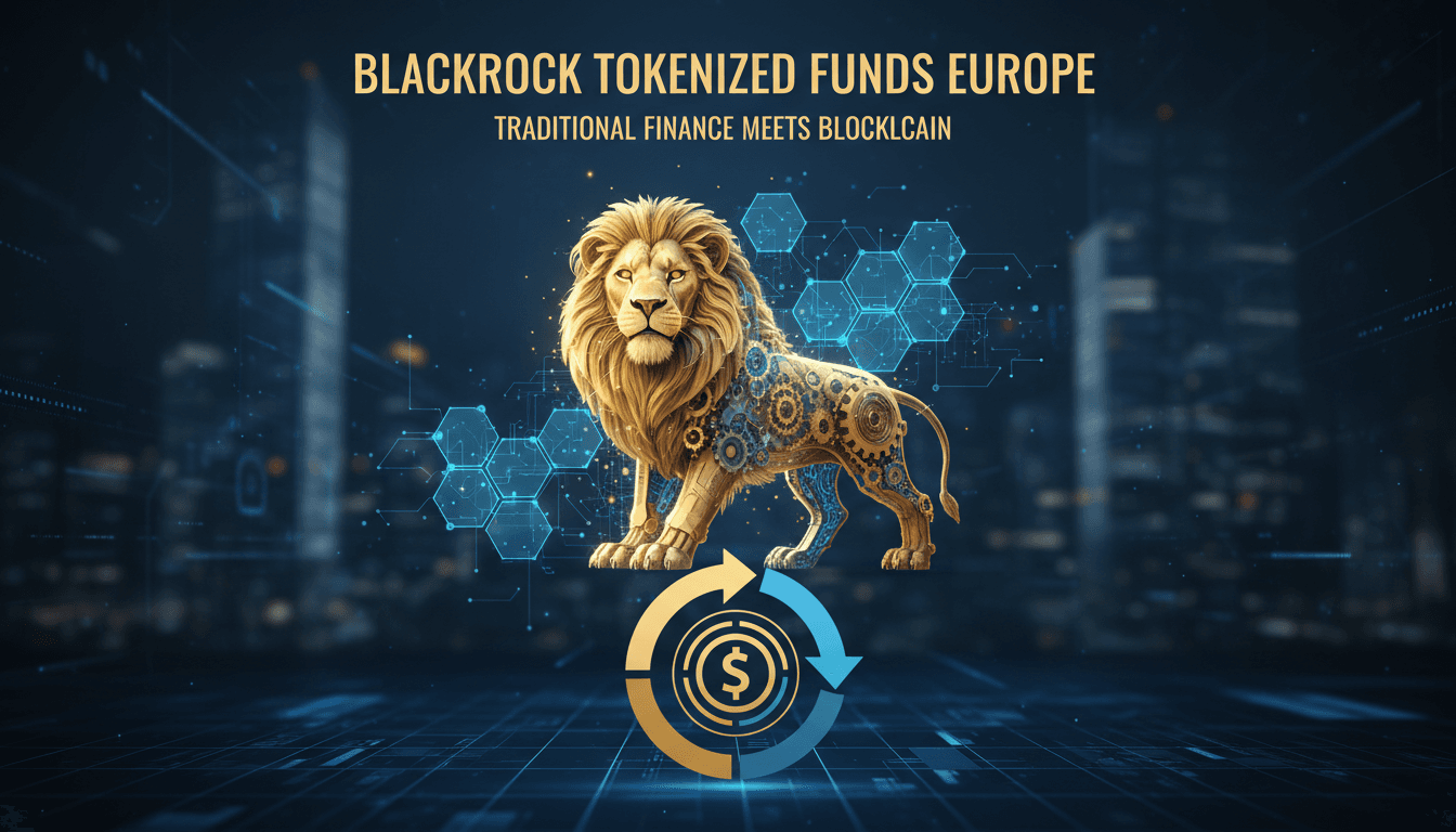 BlackRock's tokenized money market funds launch in Europe