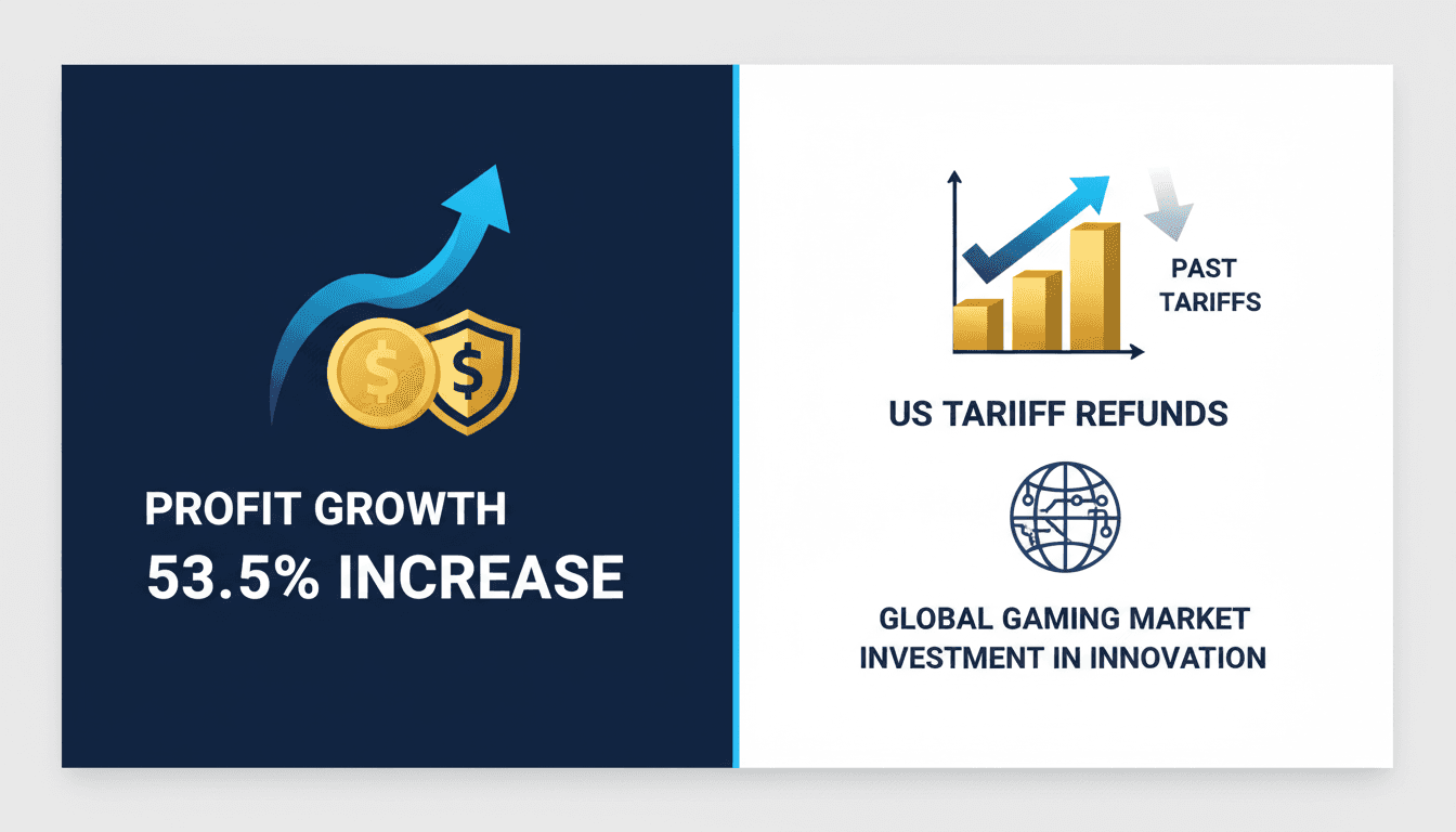 Nintendo's financial growth driven by tariff refunds and game sales