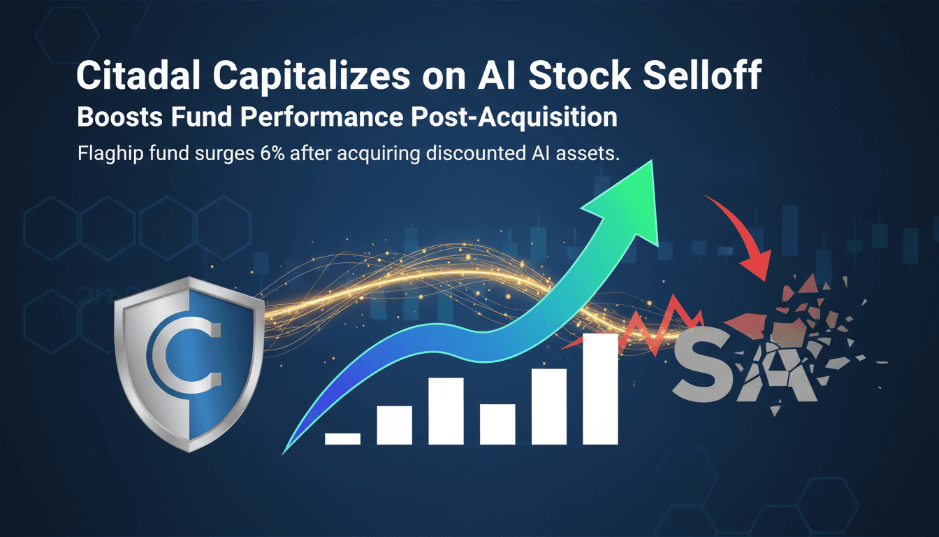 Citadel hedge fund performance analysis after AI stock selloff