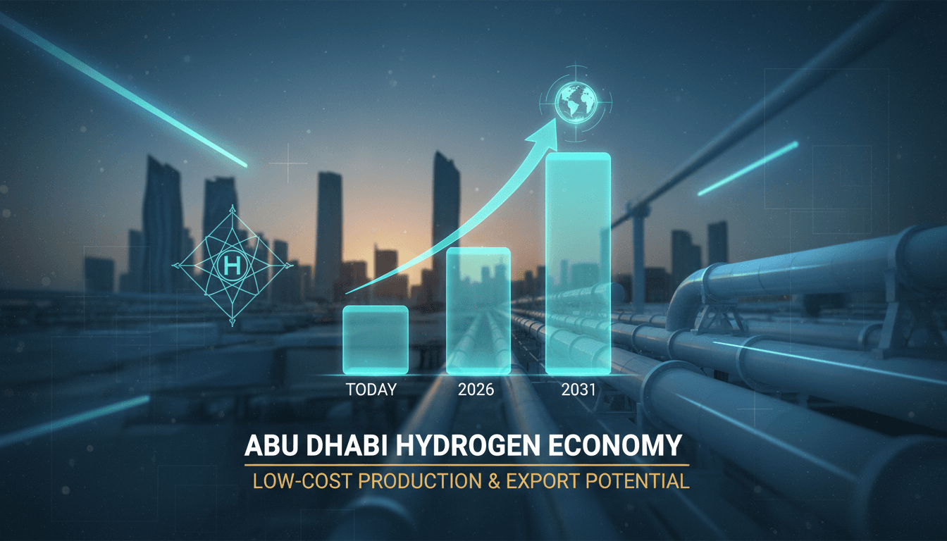Abu Dhabi advances in global hydrogen economy with low-cost production strategy