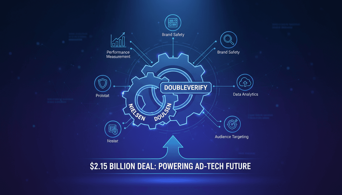 Nielsen's acquisition of DoubleVerify enhances advertising technology capabilities.