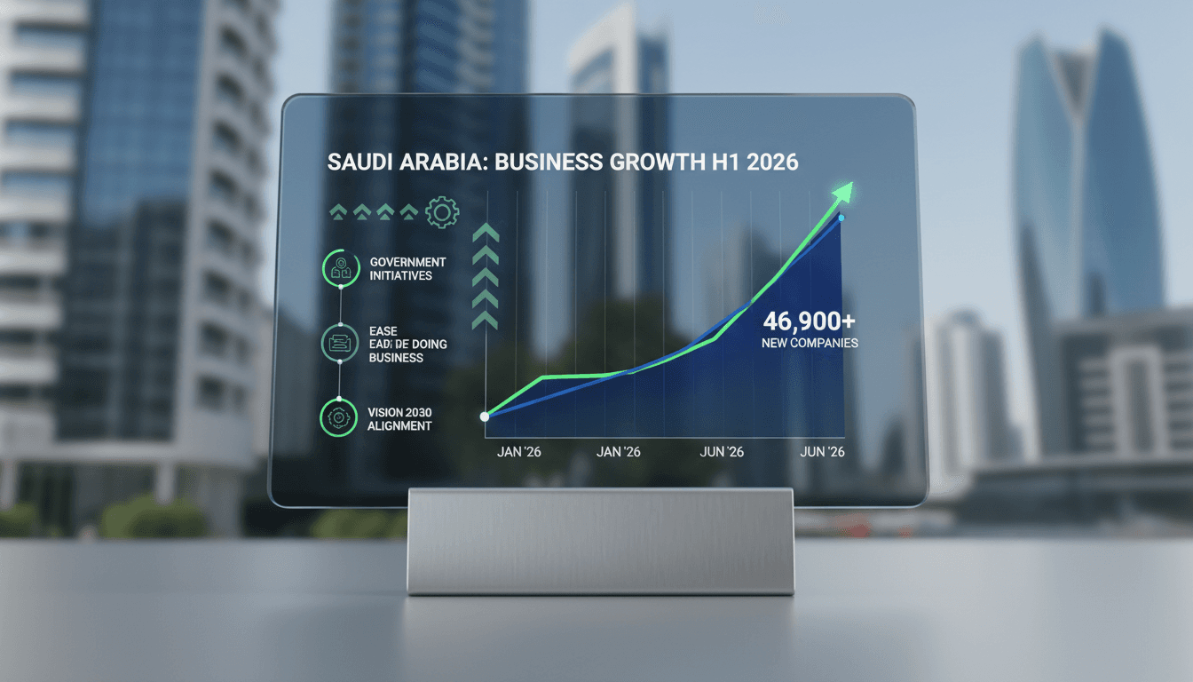 New companies established in Saudi Arabia in 2026