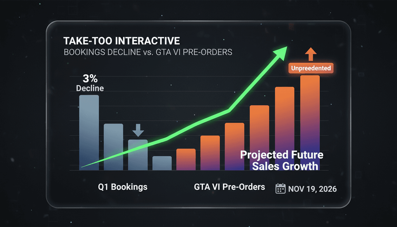 Take-Two Interactive financial report with GTA VI pre-order highlights