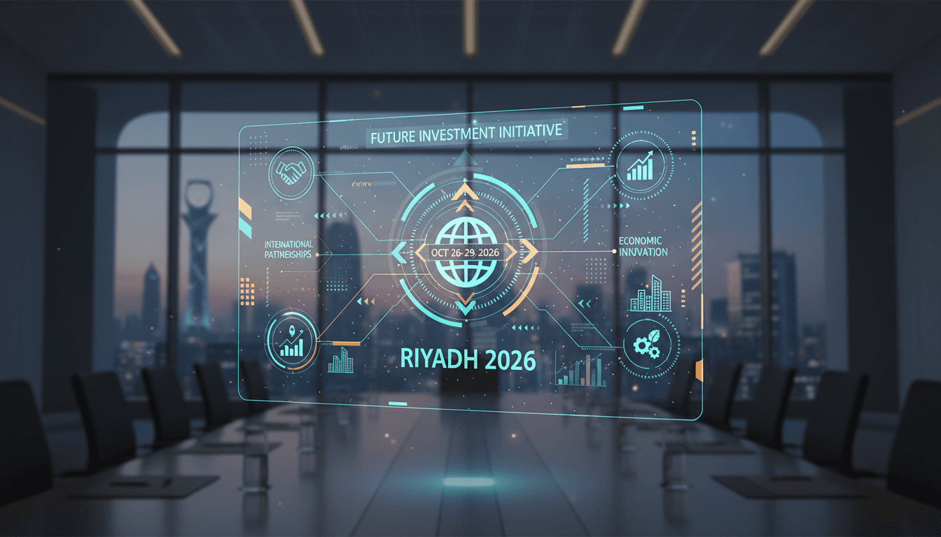 Future Investment Initiative 2026 conference in Riyadh