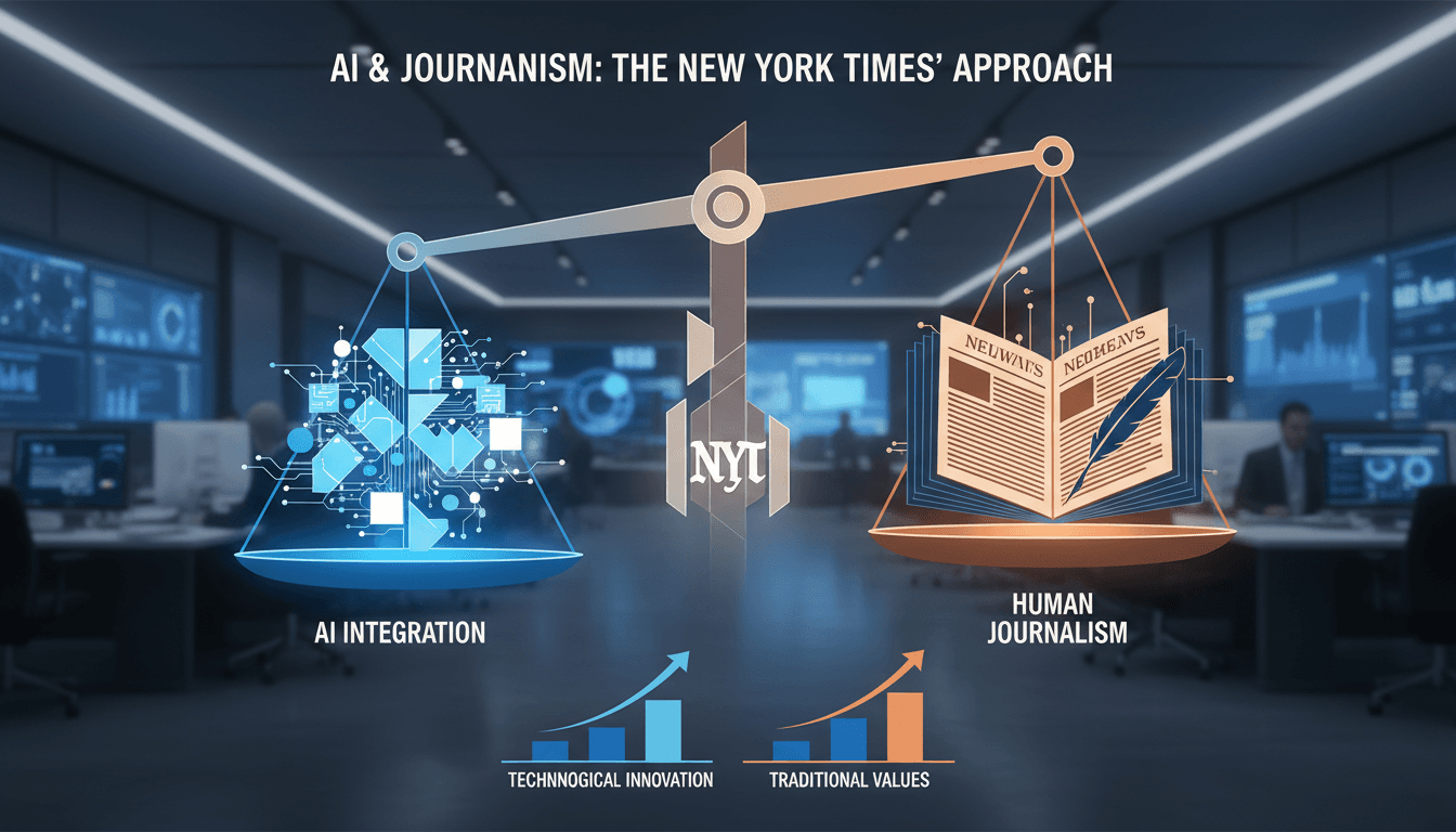 Meredith Kopit Levien discussing AI integration in journalism
