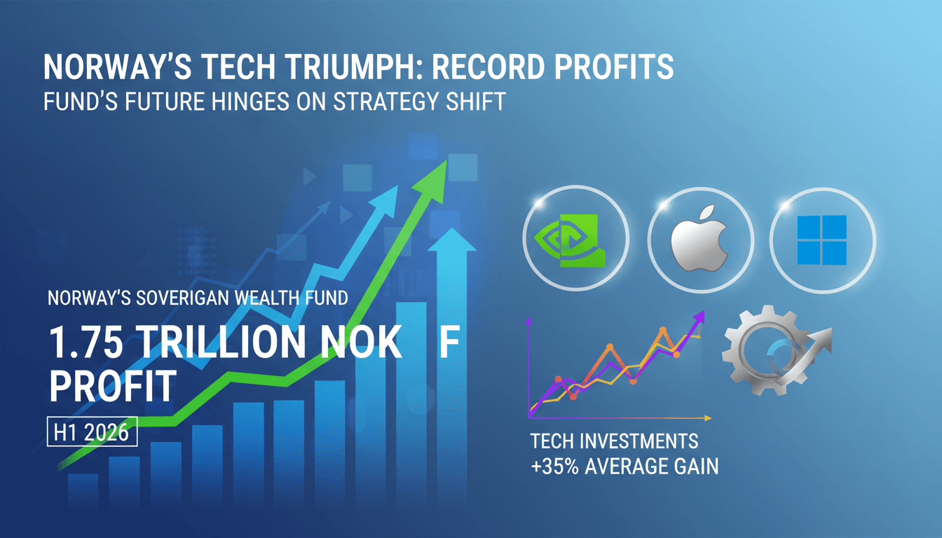 Norway's sovereign wealth fund report on record profits and tech investments