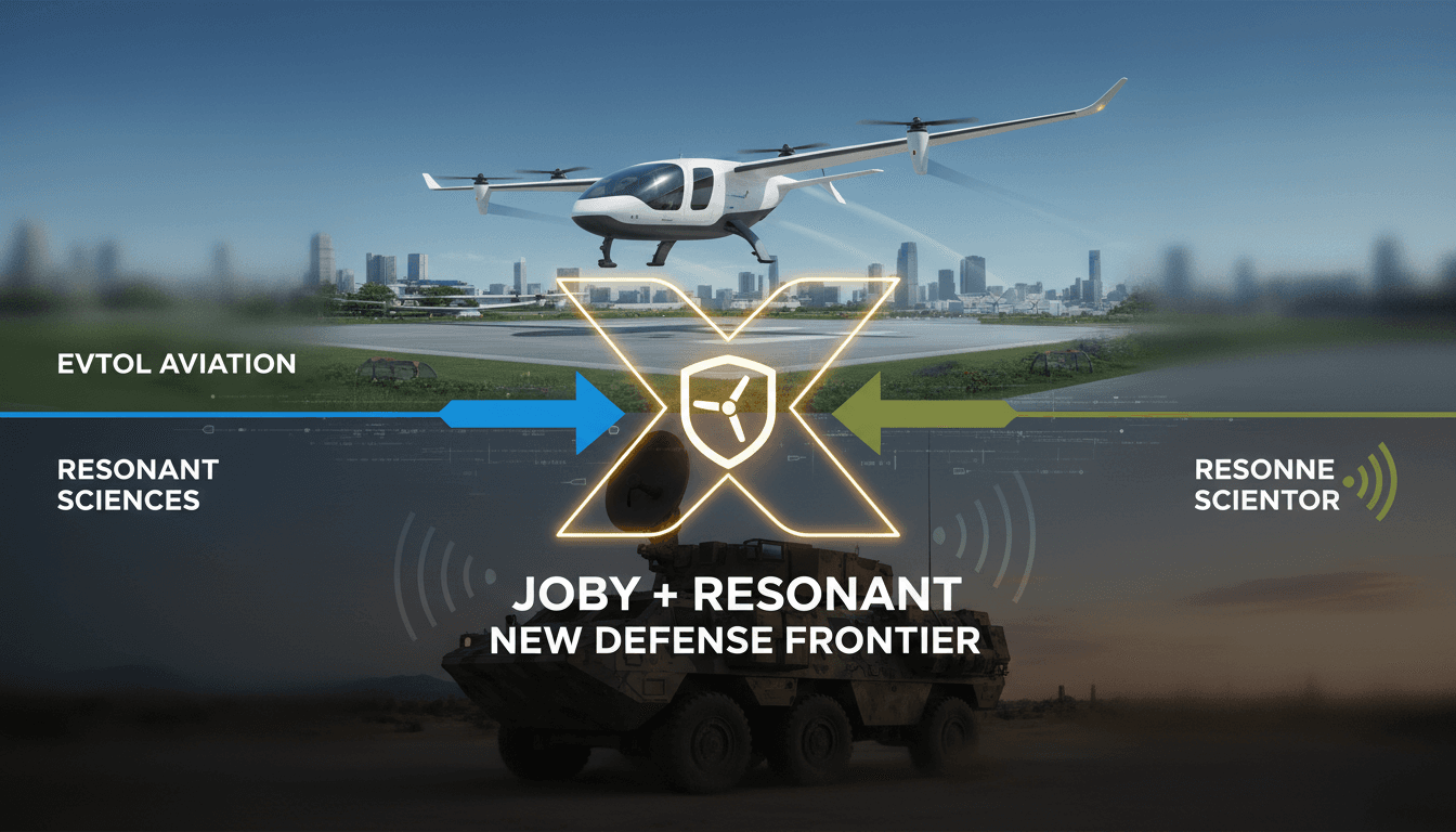 Joby Aviation's strategic acquisition of Resonant Sciences for defense technology.