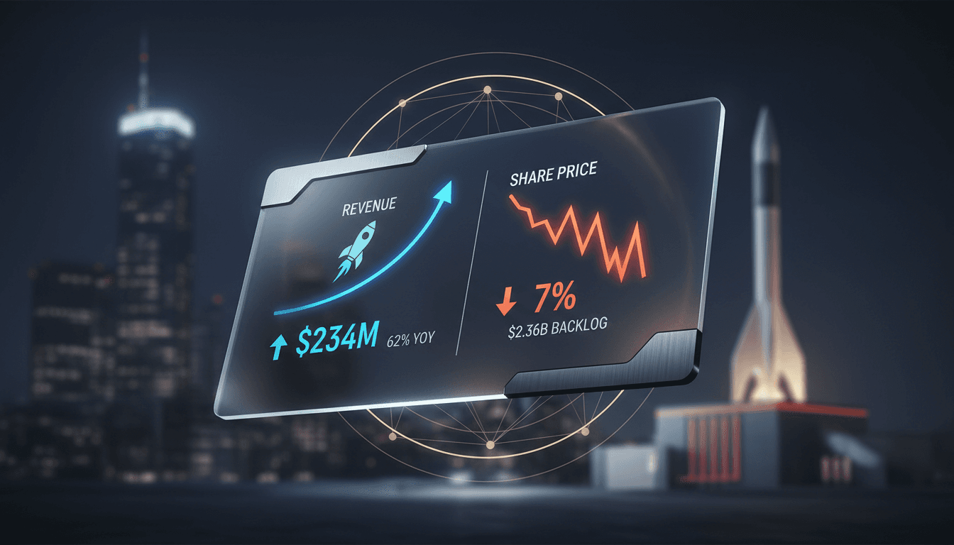 Rocket Lab's financial performance and market reaction analysis