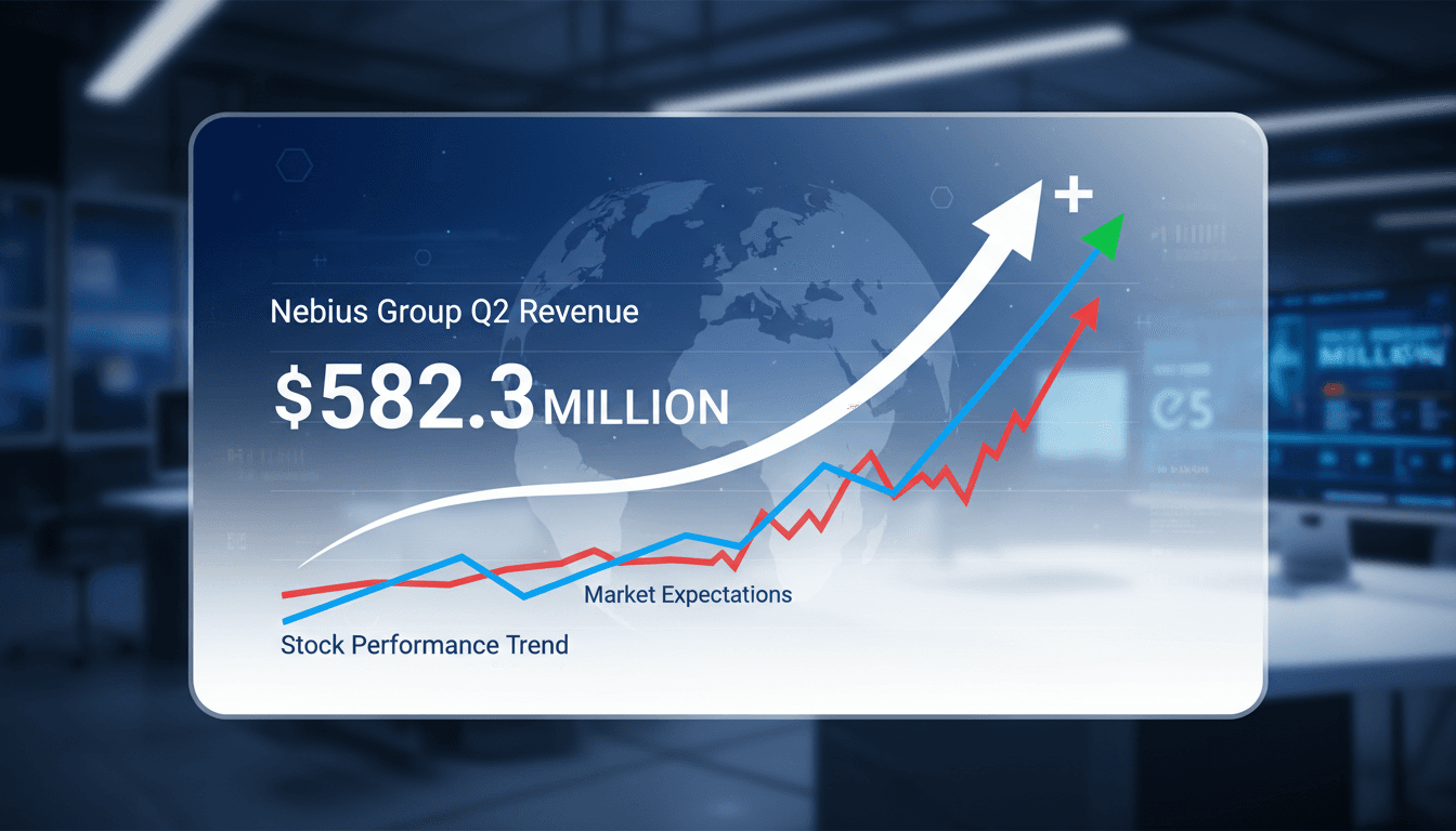 Nebius Group reports record Q2 revenue of $582.3 million