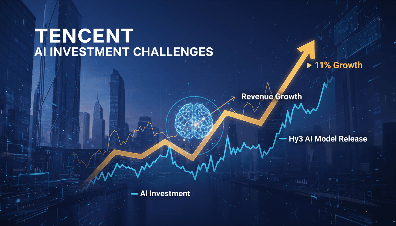 Tencent's revenue growth and AI investment analysis